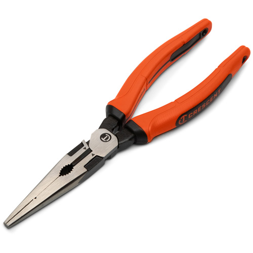 Z2 Long Nose Plier with Dual Material Grip Rawhide Handle, 8" L Waymarc Industries Inc
