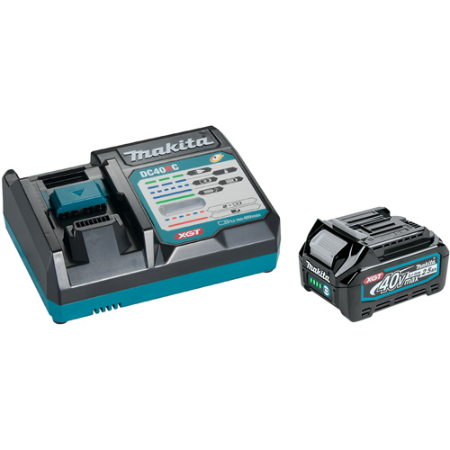 Trousse de d&eacute;marrage avec chargeur rapide et batterie 2.5Ah 40Vmax XGT , 40 V, Lithium-ion Waymarc Industries Inc