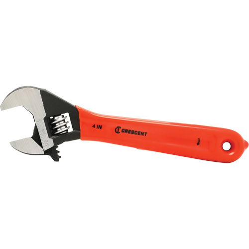 Adjustable Wrench, 4" L, 1/2" Max Width, Black Oxide Waymarc Industries Inc