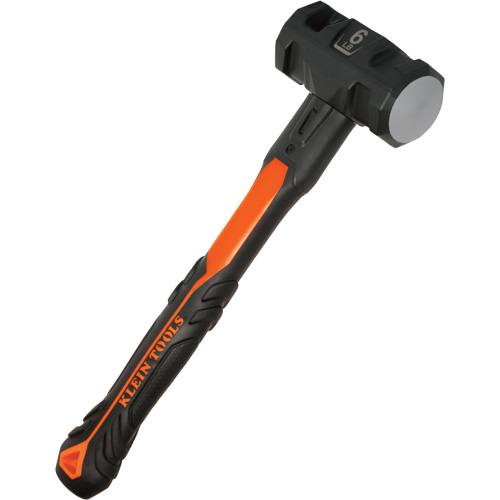 Sledge Hammer, 6 lbs., 16-7/10", Fibreglass Handle Waymarc Industries Inc