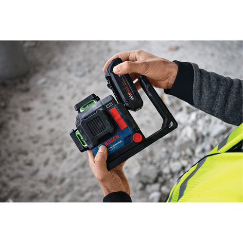 Laser dalignement/nivellement 360 connect&eacute; &agrave; faisceau vert &agrave; trois points Waymarc Industries Inc