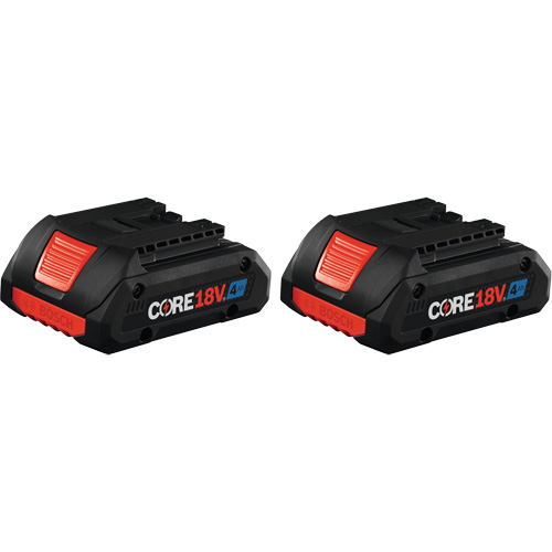 Batteries CORE18V &agrave; puissance avanc&eacute;e, Lithium-ion, 18 V, 4 A Waymarc Industries Inc