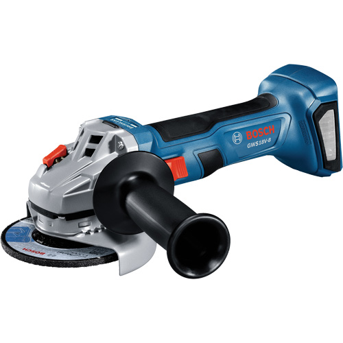 Rectifieuse angulaire sans balais avec interrupteur coulissant, Roue de 4-1/2", 18 V Waymarc Industries Inc