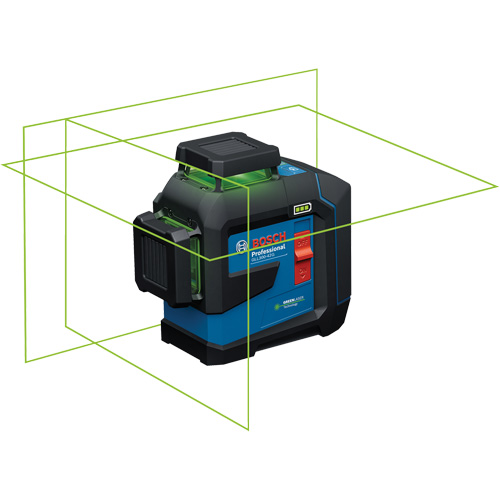 Laser dalignement/nivellement 360 &agrave; faisceau vert &agrave; trois points Waymarc Industries Inc
