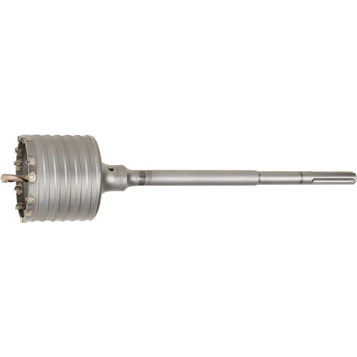 Rotary Hammer Core Bit, 4", 17" Depth of Cut Waymarc Industries Inc
