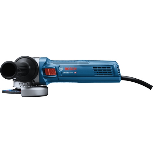 Ergonomic Angle Grinder, 4-1/2", 120 V, 10 A, 11000 RPM Waymarc Industries Inc