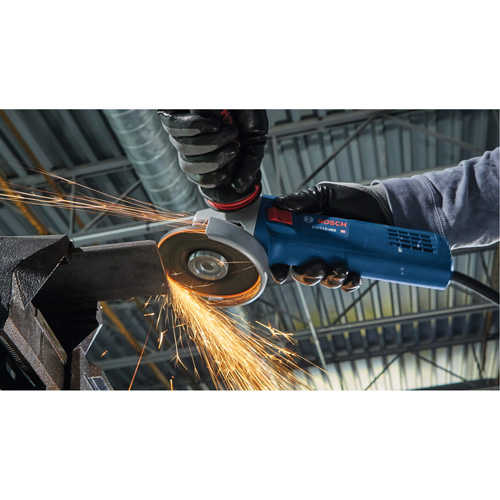 Ergonomic Angle Grinder, 4-1/2", 120 V, 10 A, 11000 RPM Waymarc Industries Inc