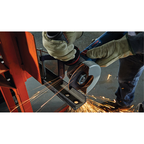 Ergonomic Angle Grinder, 4-1/2", 120 V, 10 A, 11000 RPM Waymarc Industries Inc