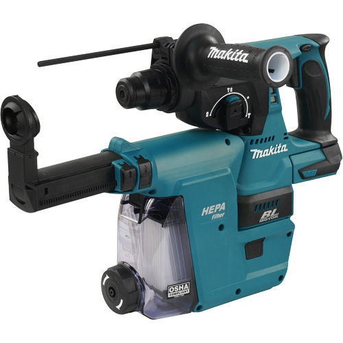 Marteau perforateur rotatif sans balais SDS-PLUS LXT avec DX06 (outil seul), 15/16", 0-4700 Coups/min, 0-950 Tr/min, 1,8 lb-pi Waymarc Industries Inc