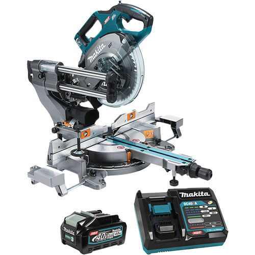 XGT Brushless Dual Compound Mitre Saw with AWS Waymarc Industries Inc