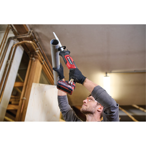 Cordless Compact One-Handed Reciprocating Saw (Tool Only), 18 V, Lithium-Ion Battery, 0-3000 SPM Waymarc Industries Inc