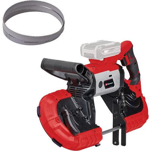 Scie &agrave; ruban compacte 5” pour le m&eacute;tal sans fil (outil seulement), 18 V, 4-1/2" Capacit&eacute; Waymarc Industries Inc