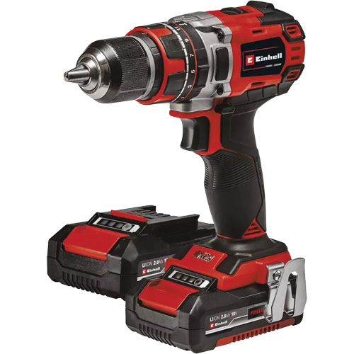 Ensemble perceuse &agrave; percussion professionnelle sans fil, Mandrin 1/2", 18 V Waymarc Industries Inc
