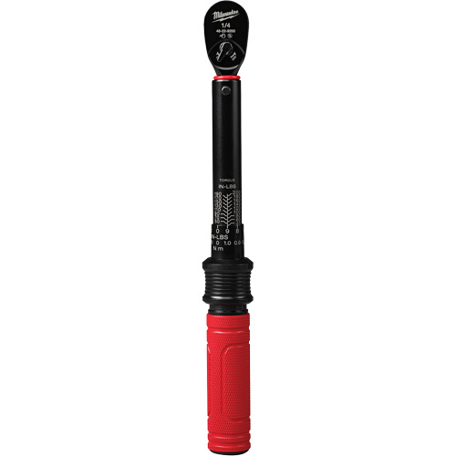 Cl&eacute; dynamom&eacute;trique, &agrave; cliquer, Entraînement 1/4" carr&eacute;, 4,5 - 22,6 Nm/40 - 200 lb-po Waymarc Industries Inc
