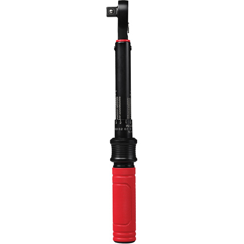 Cl&eacute; dynamom&eacute;trique, &agrave; cliquer, Entraînement 3/8" carr&eacute;, 5,6 - 28,2 Nm/50 - 250 lb-po Waymarc Industries Inc