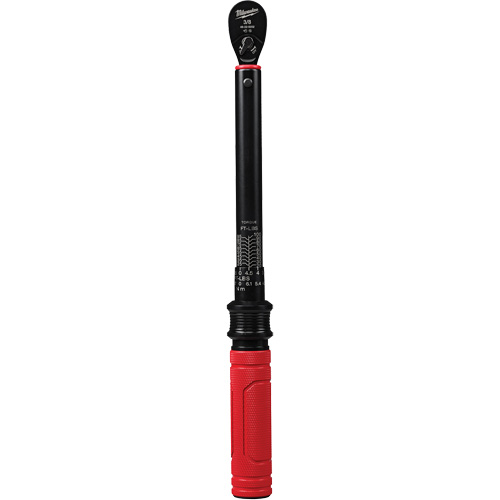 Cl&eacute; dynamom&eacute;trique, &agrave; cliquer, Entraînement 3/8" carr&eacute;, 20 - 100 lb-po/27,1 - 135,6 Nm Waymarc Industries Inc