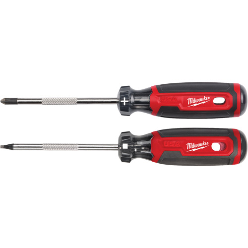 Cushion Grip Screwdriver Set, 2 Pcs. Waymarc Industries Inc