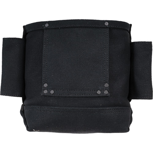 Phantom Collection Nut & Bolt Bag with 2 Sleeves, Canvas, 3 Pockets, Black Waymarc Industries Inc