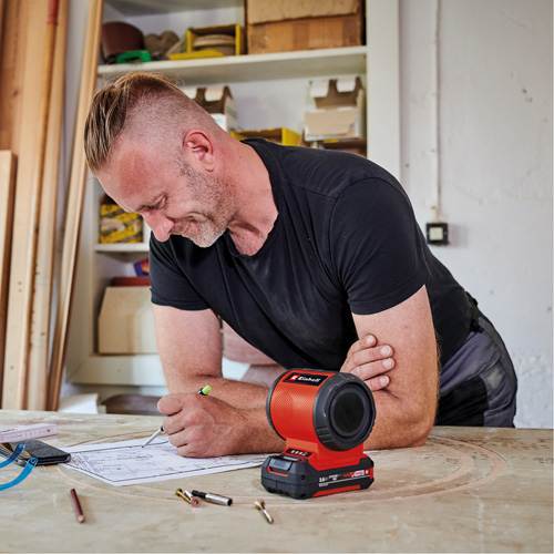 Haut-parleur Bluetooth sans fil TC-SR 18 Li BT (outil seulement), Lithium-ion, 18 V Waymarc Industries Inc