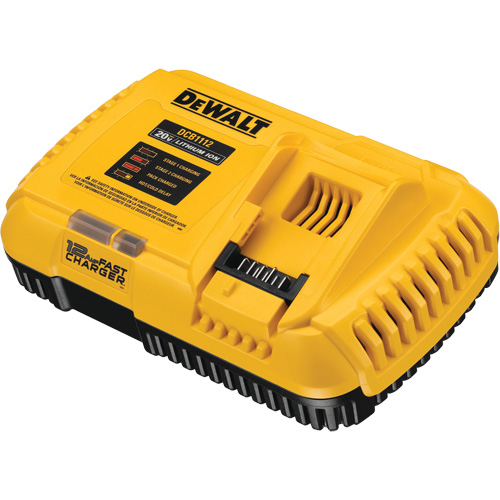 MAX*/FLEXVOLT&reg; 12 Amp Fan-Cooled Fast Charger, 20 V, Lithium-Ion Waymarc Industries Inc
