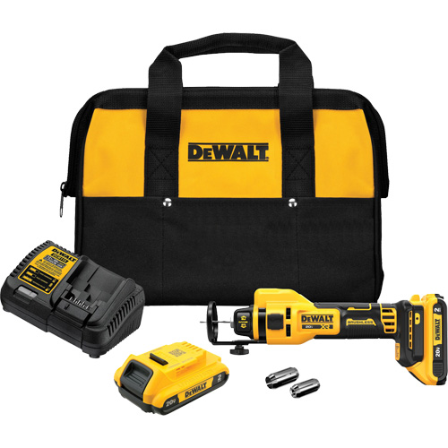 Ensemble d'outil de d&eacute;coupage sans balai pour cloison s&egrave;che MAX* XR (2.0Ah) Waymarc Industries Inc
