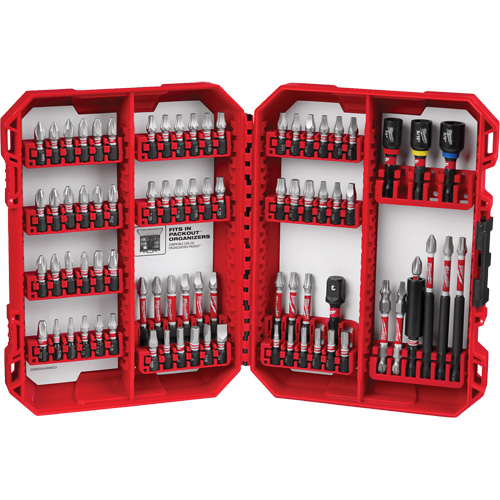 80-Piece SHOCKWAVE Impact Duty Driver Bit Set Waymarc Industries Inc