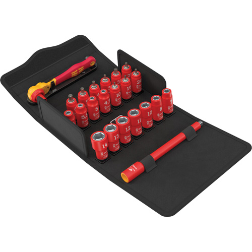 SA VDE 1 Zyklop Insulated Ratchet Set with Reversing Lever Waymarc Industries Inc