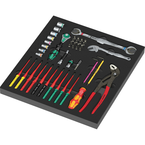 Insert en mousse pour jeu Kraftform Kompakt 1 de maintenance Waymarc Industries Inc