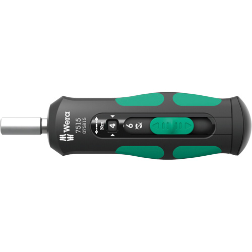 Tournevis dynamom&eacute;trique &agrave; couple s&eacute;curis&eacute; et vitesse rapide Kraftform, Gamme de couple 2 - 6 Nm, 5-4/5" Longueur Waymarc Industries Inc