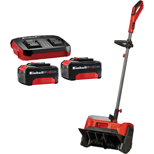 36V Cordless Snow Shovel Kit with Batteries and Charger, 16" (40.64 cm) Wide Waymarc Industries Inc