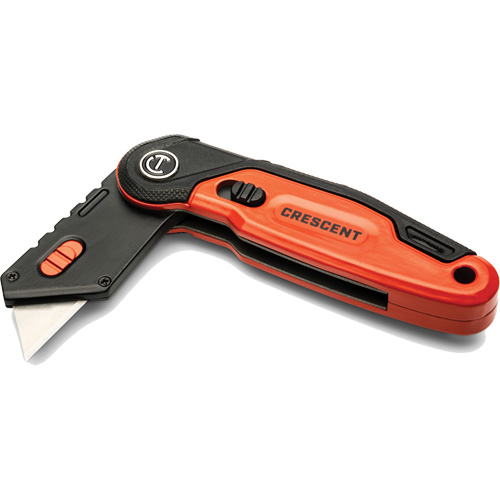 Couteau utilitaire pliant, 1" lame, lame en Acier, poign&eacute;e en Aluminium Waymarc Industries Inc