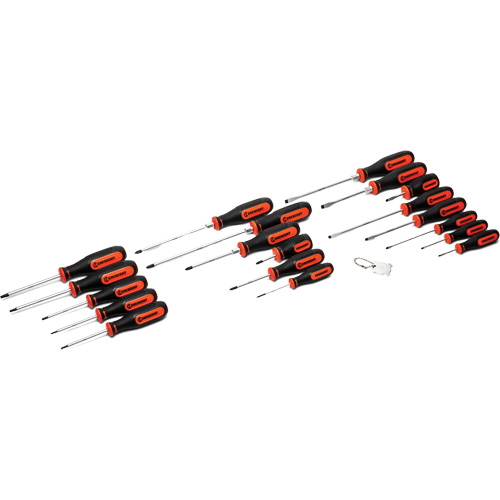 Jeu de tournevis &agrave; double mat&eacute;riaux, 20 mcx. Waymarc Industries Inc