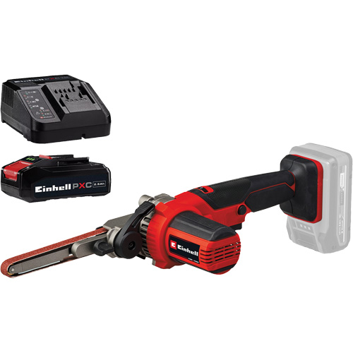 Cordless 18" File Belt Sander with 2.5Ah PXC Battery & Charger Starter Kit Waymarc Industries Inc