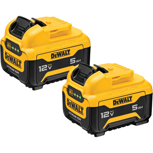 Max* Battery Packs, Lithium-Ion, 12 V, 5 Ah Waymarc Industries Inc