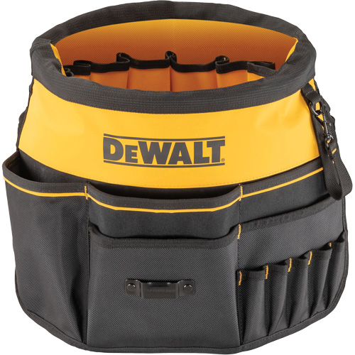 Bucket Tool Organizer, 19-3/4" L x 2" W x 19-5/8" H, Black/Yellow Waymarc Industries Inc