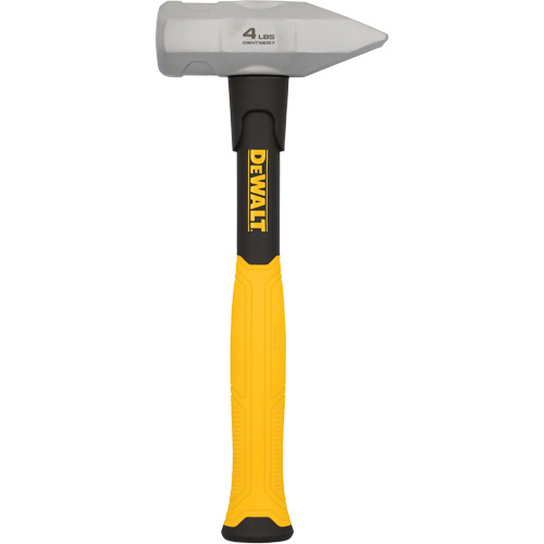 Fiberglass Blacksmith Hammer, 4 lbs Head Weight Waymarc Industries Inc