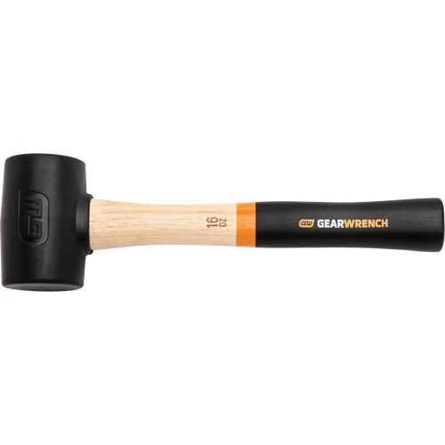 Maillet en caoutchouc, 16 oz, Prise en Bois, 13" lo Waymarc Industries Inc
