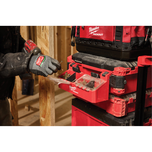 Accessoire &agrave; deux bacs pour boîte &agrave; outils PACKOUT Waymarc Industries Inc