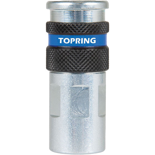 QUIKSILVER 2 Industrial Quick Coupler, Zinc-Plated Steel, 1/4", Female NPT, 362 PSI Waymarc Industries Inc