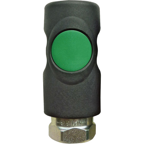Raccord rapide TOPQUIK S1 Ultraflo 7,8 mm, Composite en polyester/Acier inoxydable, 1/4", NPT femelle, 174 PSI Waymarc Industries Inc