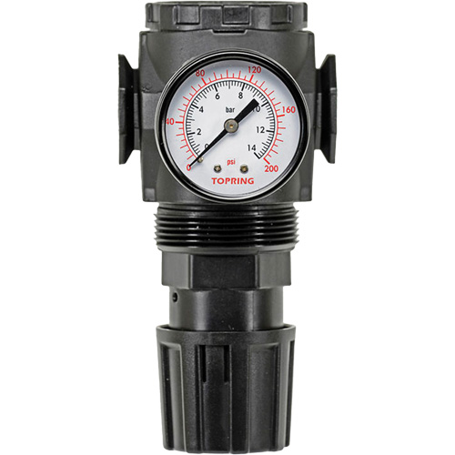 MODULAIR 300 Zinc Diaphragm Regulator, 3/8" NPT, 300 psi Max. PSI, In Line/Modular Waymarc Industries Inc
