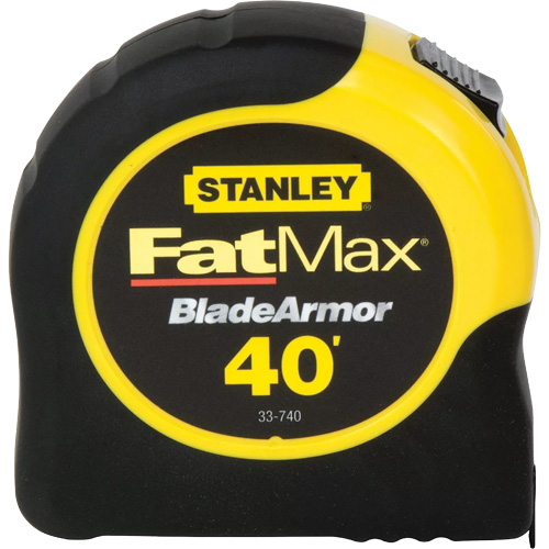 Ruban &agrave; mesurer FatMax Classic avec saillie de 11', 1-1/4" x 40', Marques de goujon Imp&eacute;rial Waymarc Industries Inc