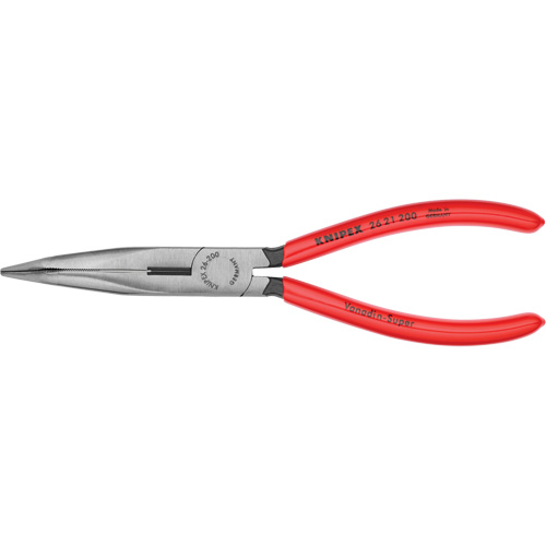 Pince &agrave; bec long coud&eacute; 40° avec coupe-fil, 8" lo Waymarc Industries Inc