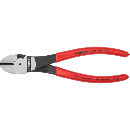 High Leverage Diagonal Cutting Pliers, 7-1/4" L Waymarc Industries Inc