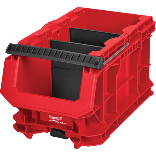 Bac compact PACKOUT, 15-1/2" x 9-1/2" x 8-3/4", Noir/Rouge Waymarc Industries Inc