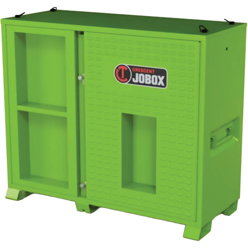 Armoire ventil&eacute;e pour le rangement d'&eacute;PI sur place, Acier, Vert lime haute visibilit&eacute; Waymarc Industries Inc