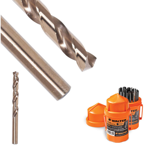 Foret s&eacute;rie courte SST+, Acier rapide, 27/64", 5-9/16" lo, 3-11/16" Cannelure, 135° Angle Waymarc Industries Inc