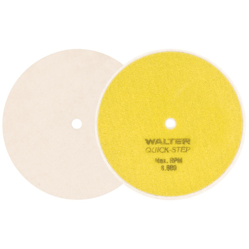 QUICK-STEP Polishing Disc, 6" Dia. Waymarc Industries Inc