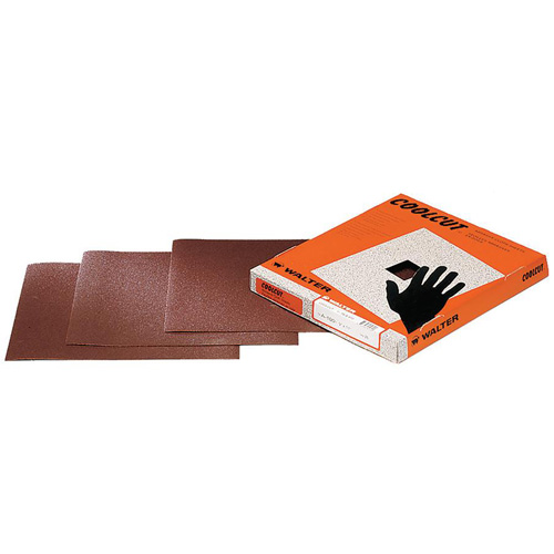 Papier abrasif manuel Coolcut, 9" x 11", Grain 40, Oxyde d'aluminium Waymarc Industries Inc