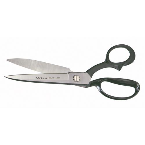 Wide Blade Industrial Shears, 6-1/8" Cut Length, Rings Handle Waymarc Industries Inc